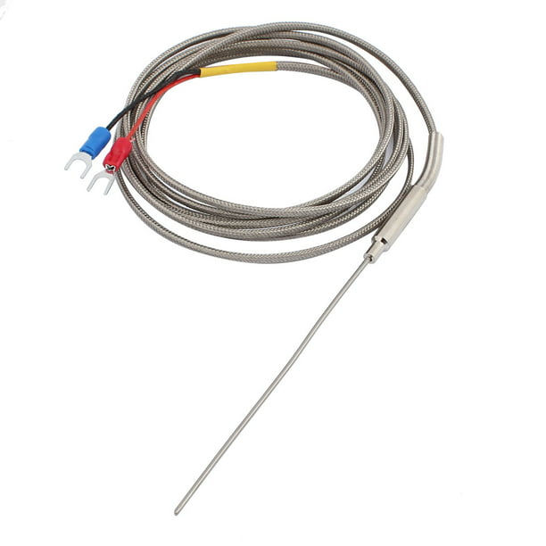 2 M Wire TEMPRATURE Capteur Thermocouple Sonde K Type 100 mm x 1.5 mm
